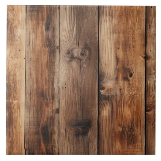 Holzmuster aus coolem Imitat Fliese (Vorderseite)