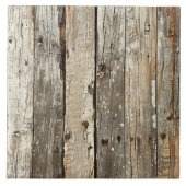 Holzmuster aus coolem Imitat Fliese (Vorderseite)