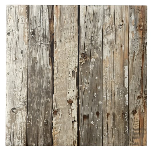 Holzmuster aus coolem Imitat Fliese (Vorderseite)