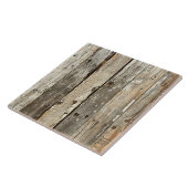 Holzmuster aus coolem Imitat Fliese (Seite)