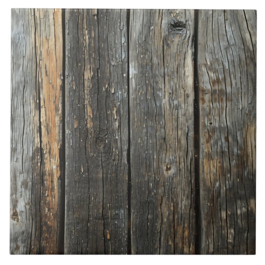 Holzmuster aus coolem Imitat Fliese (Vorderseite)