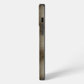 Holzmuster Braunton iPhone Hülle (Linke Seite)