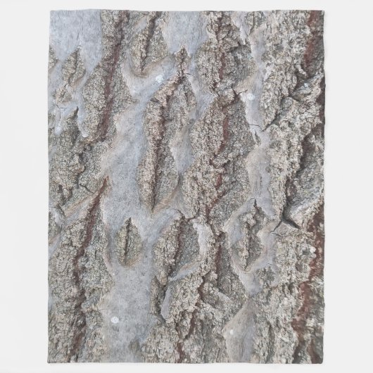 Holzmuster Fleecedecke (Vorderseite)