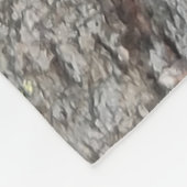 Holzmuster Fleecedecke (Ecke)
