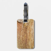 Holzmuster Gepäckanhänger (Rückseite vertikal)