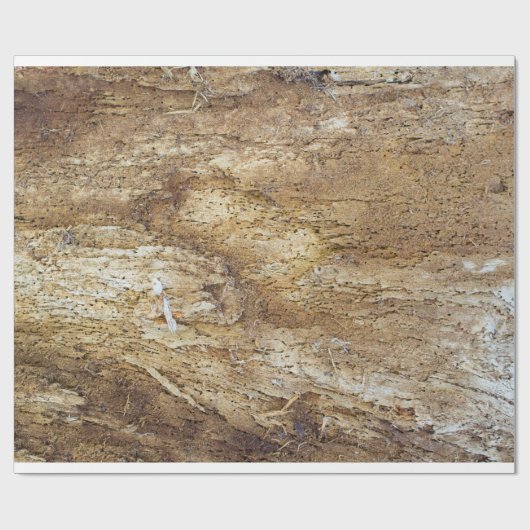 Holzmuster Geschenkpapier (Flach)