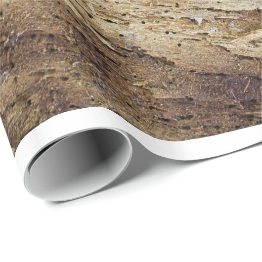Holzmuster Geschenkpapier (Rolleneckpunkt)