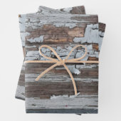 Holzmuster Geschenkpapier Set (Beispiel)