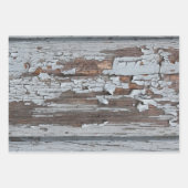 Holzmuster Geschenkpapier Set (Vorderseite)