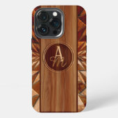 Holzmuster iPhone Hülle (Hinten)