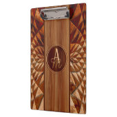 Holzmuster Klemmbrett (Links)