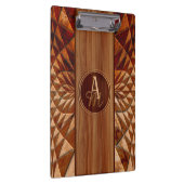 Holzmuster Klemmbrett (Rechts)