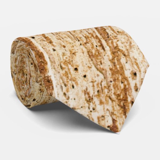 Holzmuster Krawatte (Gerollt)