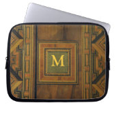 Holzmuster Laptopschutzhülle (Vorderseite)