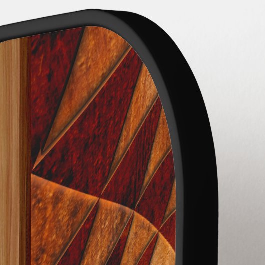 Holzmuster Pickleball Schläger (Linke Seite)