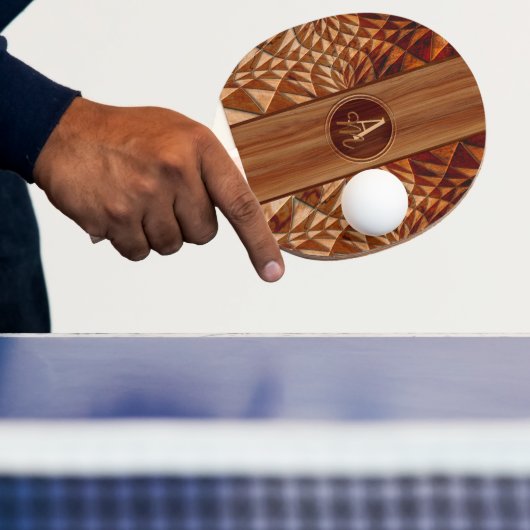 Holzmuster Tischtennis Schläger (InSitu)