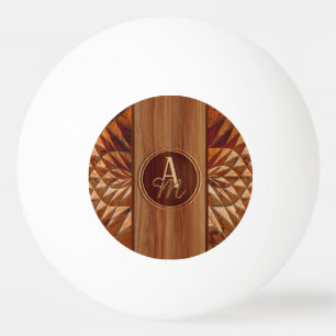 Holzmuster Tischtennisball