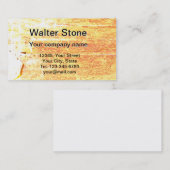 Holzmuster Visitenkarte (Vorne/Hinten)