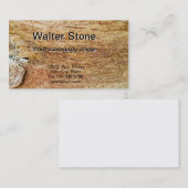 Holzmuster Visitenkarte (Vorne/Hinten)