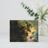 Holznymphe Postkarte (Stehend Vorderseite)