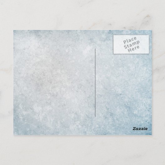 Holznymphe Postkarte (Rückseite)