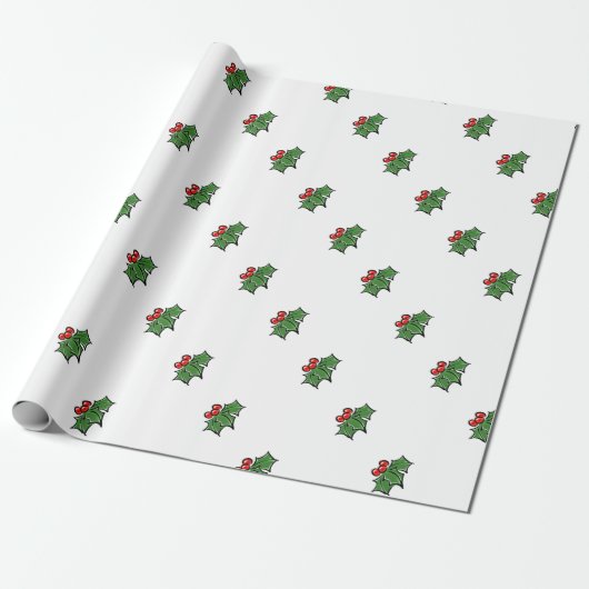 Holzofen Geschenkpapier (Ungerollt)