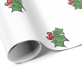 Holzofen Geschenkpapier (Rolleneckpunkt)