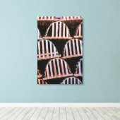 Holzofen Leinwanddruck (Insitu (Holzboden))