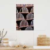 Holzofen Poster (Küche)