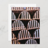 Holzofen Postkarte (Vorne/Hinten)