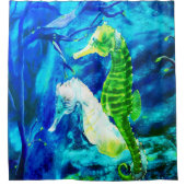 Holzofen Schwanz Duschvorhang (Vorderseite)