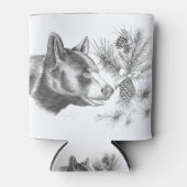 Holzofen-Schwarzbär Dosenkühler (Vorderseite)