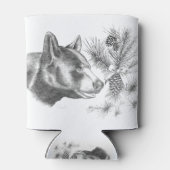 Holzofen-Schwarzbär Dosenkühler (Rückseite)