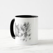 Holzofen-Schwarzbär Tasse (Vorderseite Links)