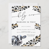 Holzofenbauernhof zum Geburtstag Einladung (Vorderseite)