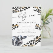 Holzofenbauernhof zum Geburtstag Einladung (Stehend Vorderseite)