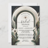 Holzofenbaum Rustikale Stallfarm Brautparty Einladung (Vorderseite)