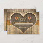 Holzofenheirat rsvp Design (Vorne/Hinten)