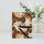 Holzofenpizza Postkarte (Stehend Vorderseite)