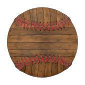 Holzoptik Baseball (Rückseite)
