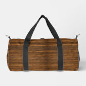 Holzoptik Duffle Bag (Vorderseite)