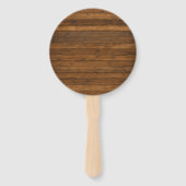Holzoptik Fächer (Rückseite)