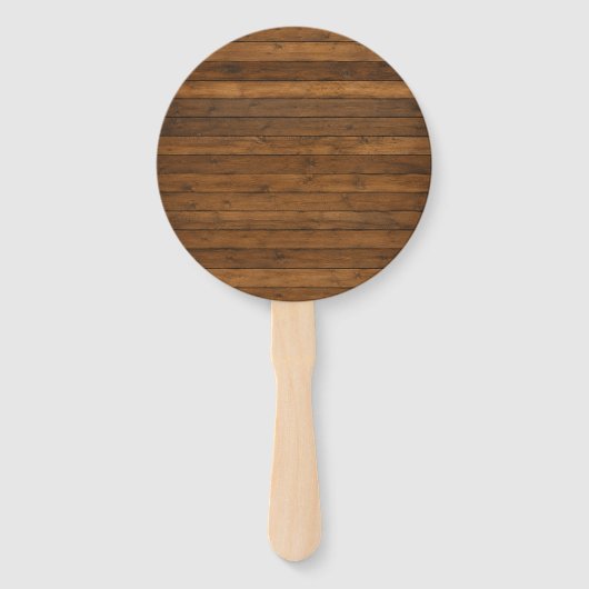 Holzoptik Fächer (Vorderseite)