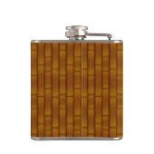 Holzoptik Flachmann (Rückseite)