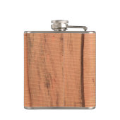 Holzoptik Flachmann (Rückseite)