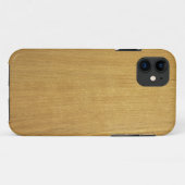 Holzoptik-Gehäuse Case-Mate iPhone Hülle (Rückseite (Horizontal))