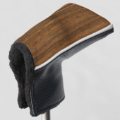 Holzoptik Golf Headcover (3/4 Vorderseite)
