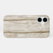 Holzoptik iPhone 16 Hülle (Rückseite (Horizontal))