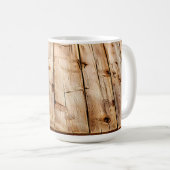 Holzoptik Kaffeetasse (VorderseiteRechts)