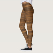 Holzoptik Leggings (Links)